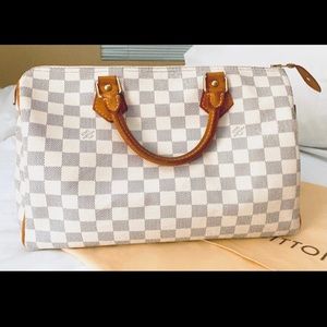 Louis Vuitton Damier Azur Speedy 30